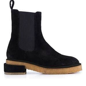 NEW FRAME Le Canon Chelsea‎ Platform Boot Black Sz 8.5